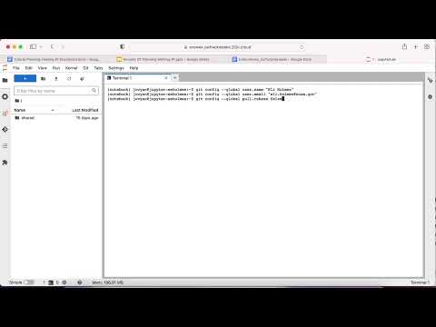 SnowEx 2022: Git set-up step 1: user name and user email