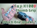 Which Thumb Grip for Fujifilm X100V and X100V? | JJC, Haoge, YC Onion, Lensmate