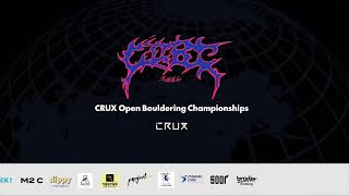 2026 CRUX Boulder Gym 公開抱石錦標賽  男子公開組決賽