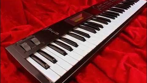 Korg X5D (New multi track Demo) With help from Halion vsti.