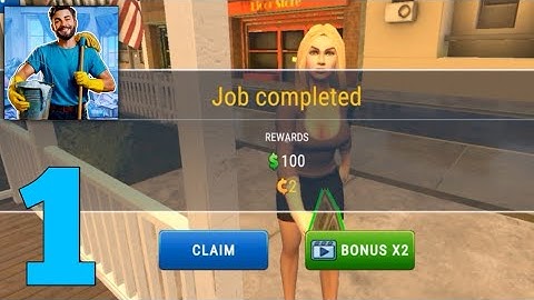 House Cleaner Simulator Gameplay Walkthrough part 1 ( Android, IOS)