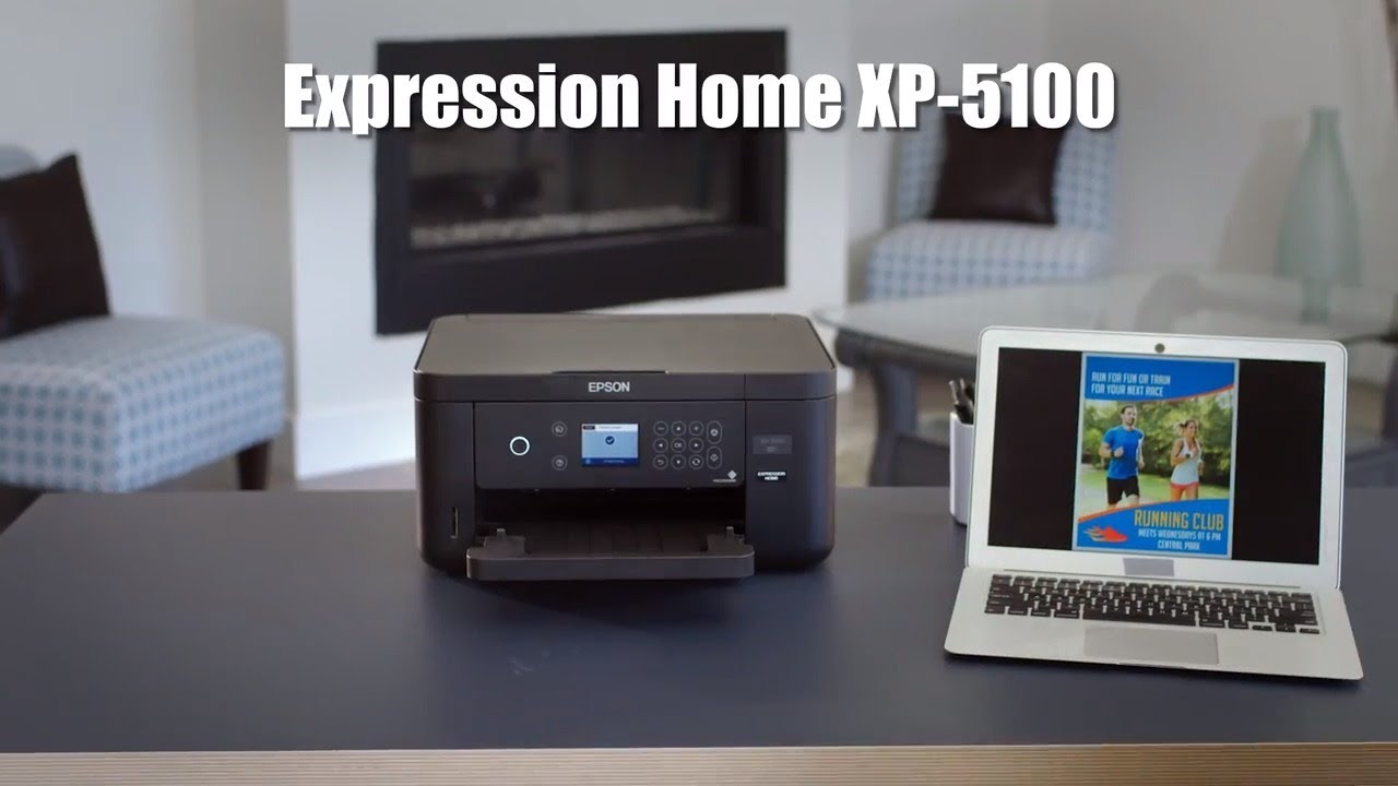 Epson Expression Home XP-5100 Printer | Take the Tour - YouTube