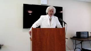 Rob Alvey as Mark Twain  The Christian Community and Politics
