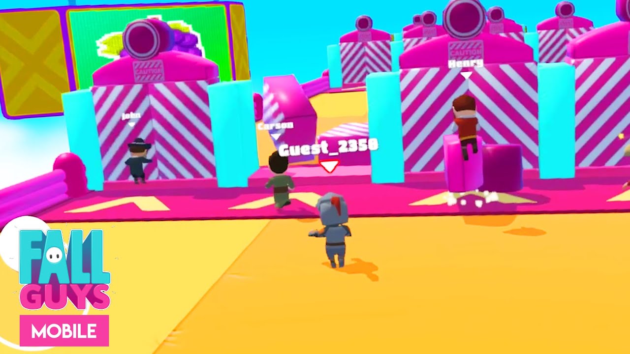Fall Dudes 3D Gameplay (Android) YouTube