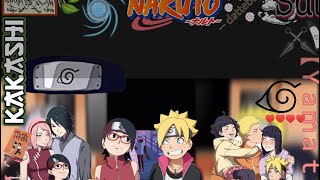 ||Team 7 + Hinata React to future kids and more || Gacha club|| Tiktoks || Amv || Part 2/?