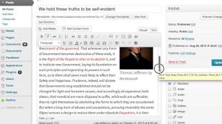 How to Make the WordPress Home Page Have an Excerpt : WordPress Tips