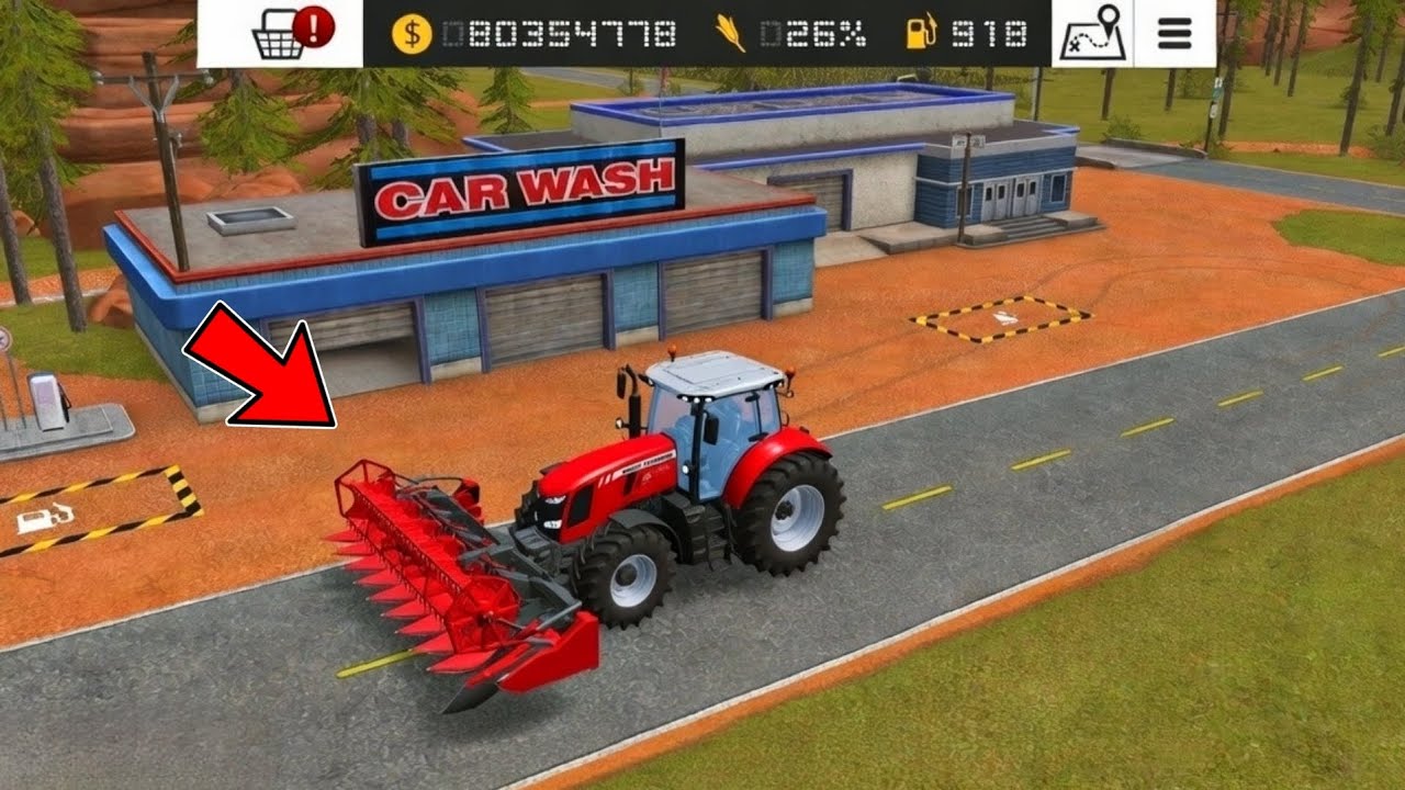 Сбор кукурузы в FS 18 с помощью Massey Ferguson и Krone | Геймплей FS 18 | Таймлапс Farming Simul...