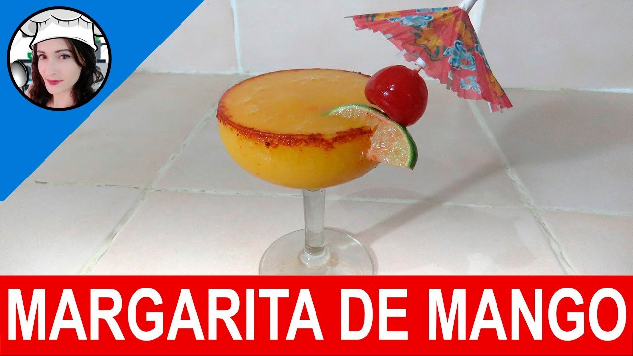 margarita de mango refrescante