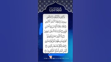 SURAH AT-TIN (سورة التين) 🤍 Egzon Ibrahimi ✨#egzonibrahimi​ #surahattin​ #egzonibrahimi #maiselim