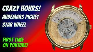 Crazy hours! Audemars Piguet Star Wheel Automatic 🤩