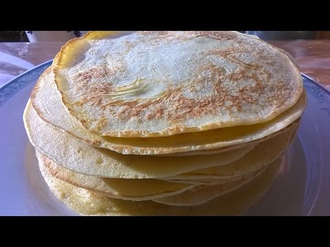 Vidéo: Crème Délicate De Crêpes À La Banane