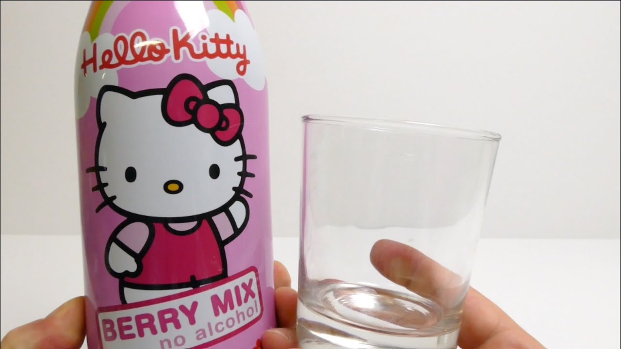 Hello Kitty Berry Mix Party Drink Fruit Champagne YouTube
