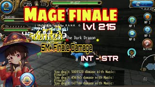 Toram Online - Mage Finale Critical Build || 5M Damage || INT - STR Toram Online - Mage Finale Critical Build || 5M Damage || INT - STR