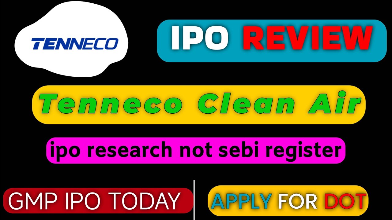 Teneco Rash Tenneco Clean Air Review | Tenneco Clean Air Market research - YouTube