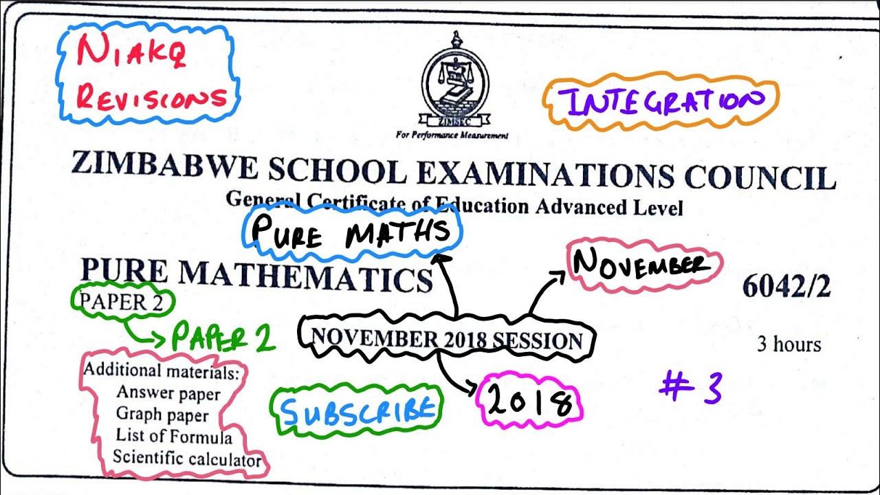 Математика уровня A, N2018, вопросы по интеграции ZIMSEC.