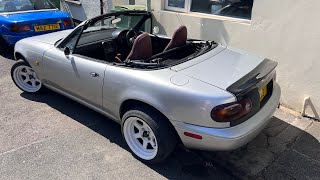 Miata fuel cap latch fix
