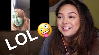 Reacting to Doing Makeup Bad to See How Husband Reacts #funnyreaction #reaction #tiktokreaction