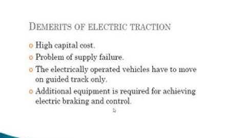 Electric Traction Introduction Lecture 01