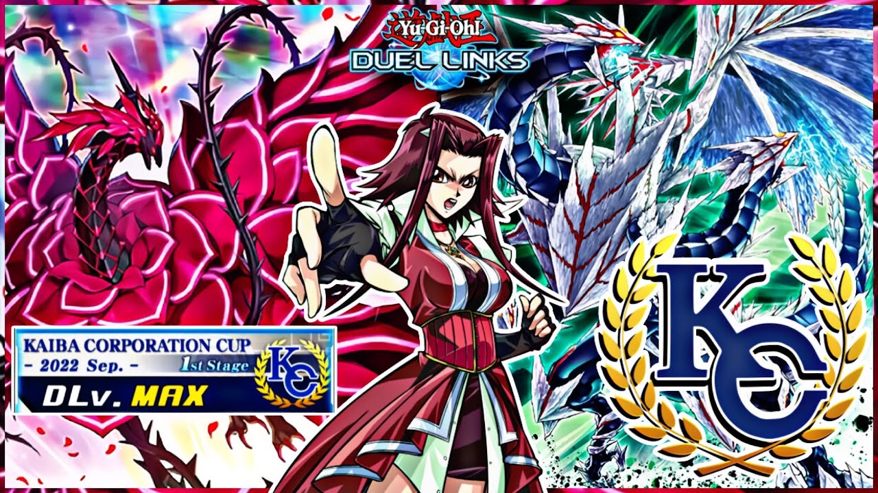 DLv. MAX W/ Black Rose Dragon Ft. Trishula, Zero Dragon Of The Ice Barrier! {Yu-Gi-Oh! Duel Links}