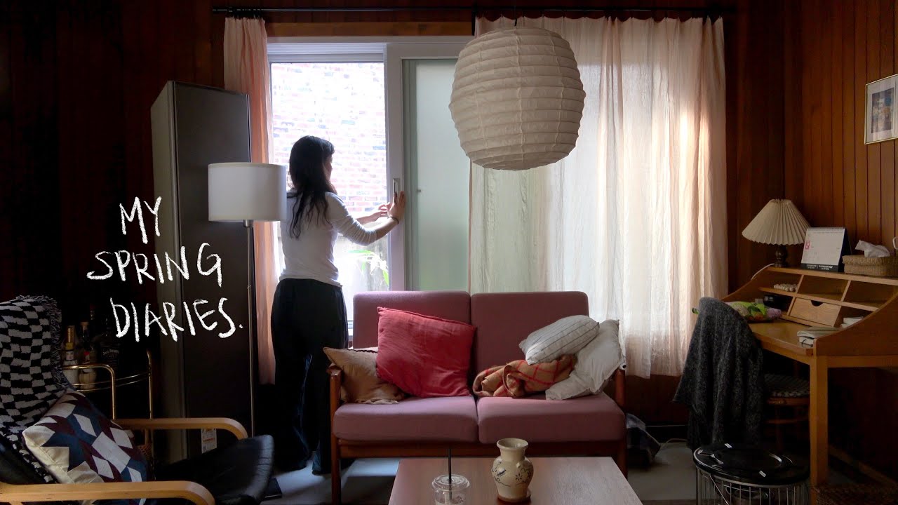 청소하고 꽃 사고 요리하고 산책하는, 나의 평범한 봄