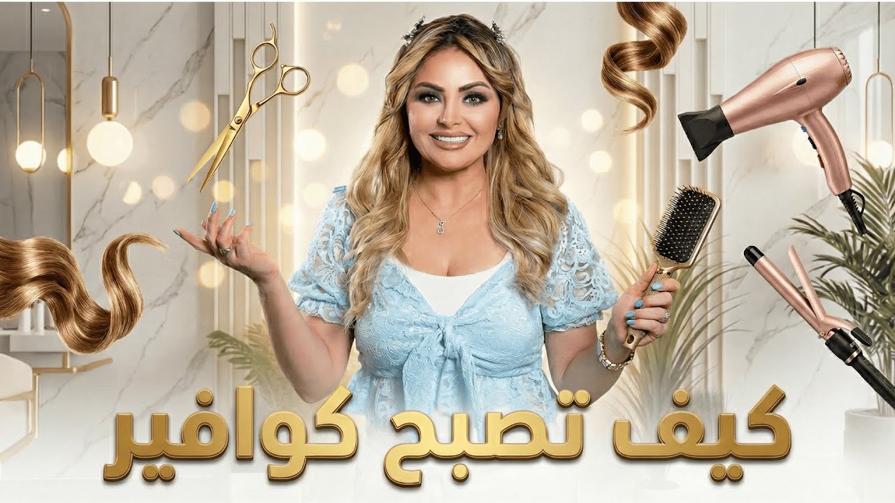 كيف تصبح كوافير شعر؟ 💇‍♀️✂️