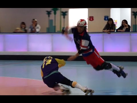 Roller Game 2015 2nd battle 3rd set PART2　Hiroshi Koizumi