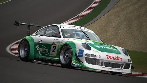 Run Lap Porsche 997 GT3-RSR - Algarve Circuit | rFactor 1