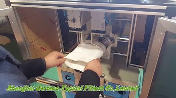 Filter Bag Machine - Automatic Filter Bag Cuff Folding Machine