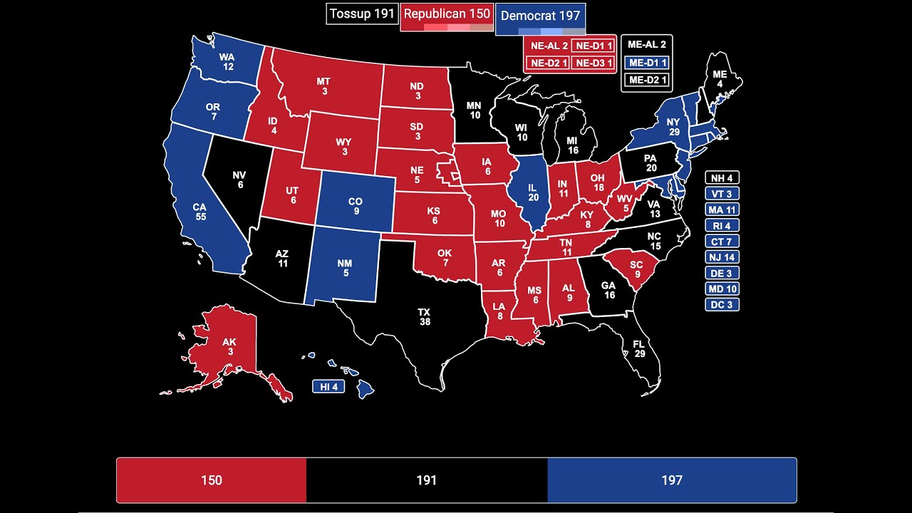 2024 Swing States Map Calendar 2024