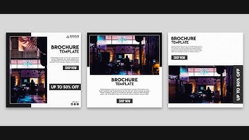 Affinity Designer | Brochure Template Designing Tutorial