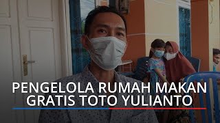 Hadirkan Rumah Makan Gratis di Padang, Toto Bersedekah Tak akan Membuat Miskin