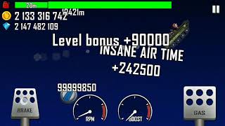 World record in Moon in Hill Climb Racing screenshot 3