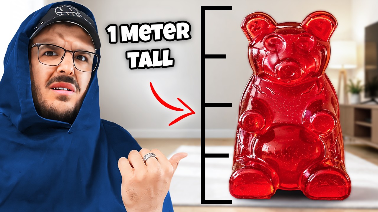 The 90,000 Calorie GUMMIE CHALLENGE