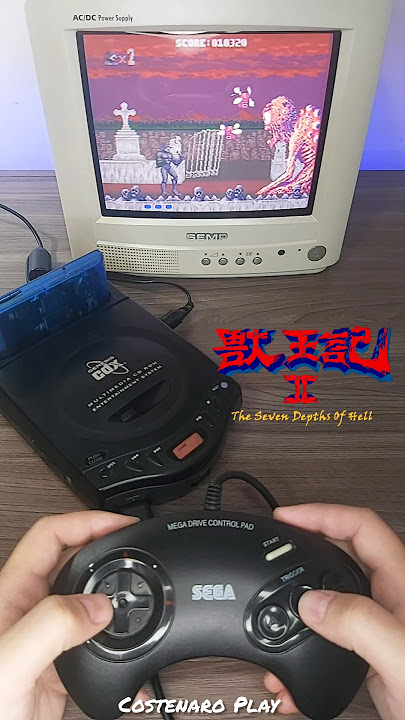 Altered Beast 2 para MEGA DRIVE 🔥 #segagenesis #megadrive #segacd #alteredbeast #memoriapixel