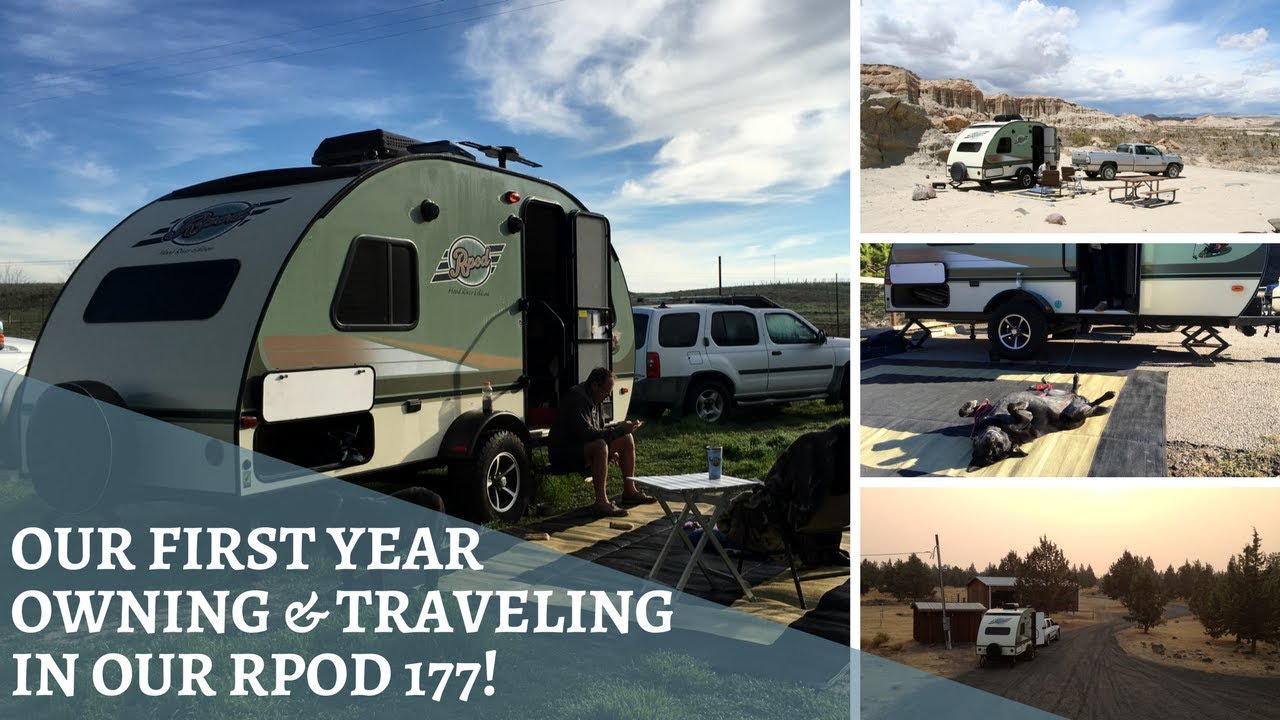 Our First Year Owning & Traveling in Our RPod 177! - YouTube