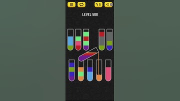 Water Sort Puzzle - level 508