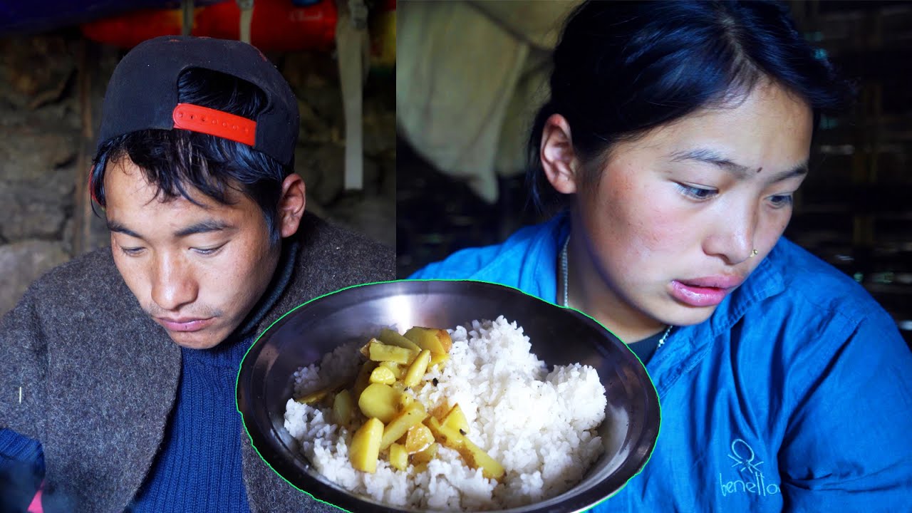 potato curry and rice recipe of Manjita himalayanlifeofnepal YouTube