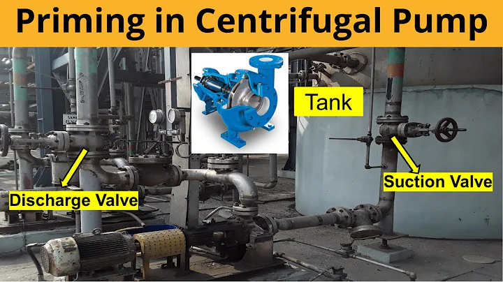 Amorçage de la Pompe Centrifuge | Pourquoi l'amorçage est nécessaire | Vidéo explicative