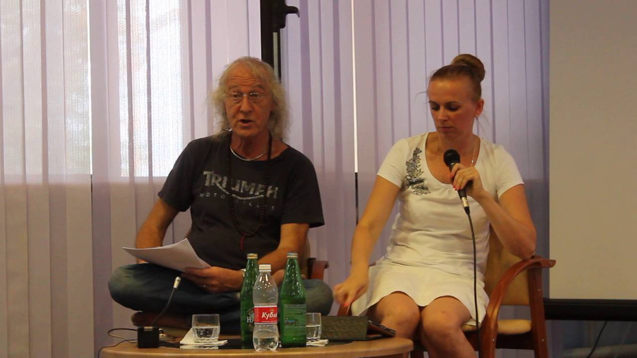 Выступление Дейла Матерса (Dale Mathers) (1из4) в Элисте 08.07.2016(Психология буддизма)