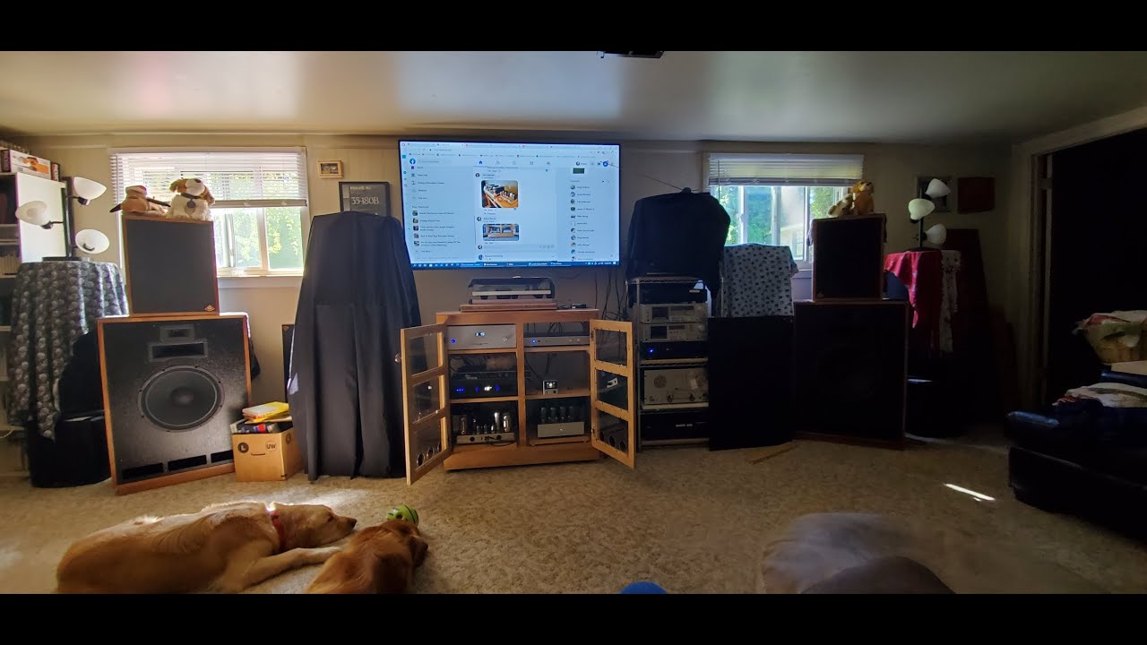 Klipsch Cornwall 3's  Dynaco ST120 Playing some Tool