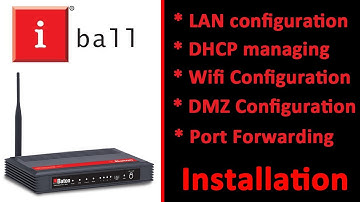 how to setup iball baton router | I ball iB WRA150N2 router