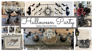 Quick and Easy Halloween Party Decorations to Impress Your Friends/Halloween DIYs