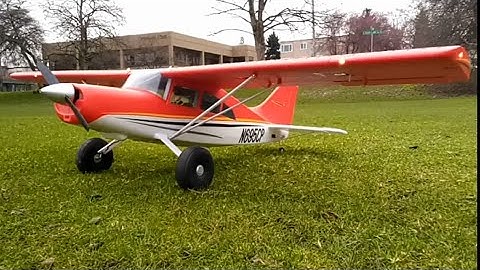 RC Airplane Eflite Maule M7 BNF: GLORIOUS 2nd Flight!