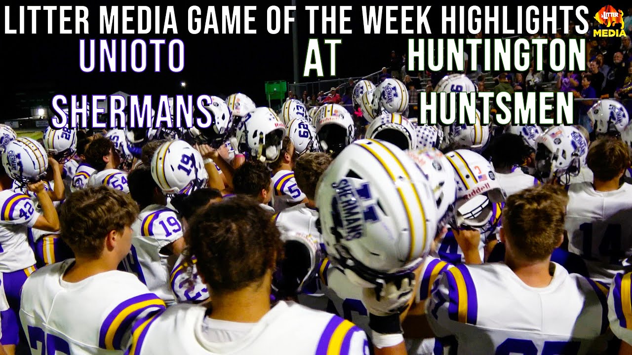 Game of the Week Highlights: Unioto @ Huntington