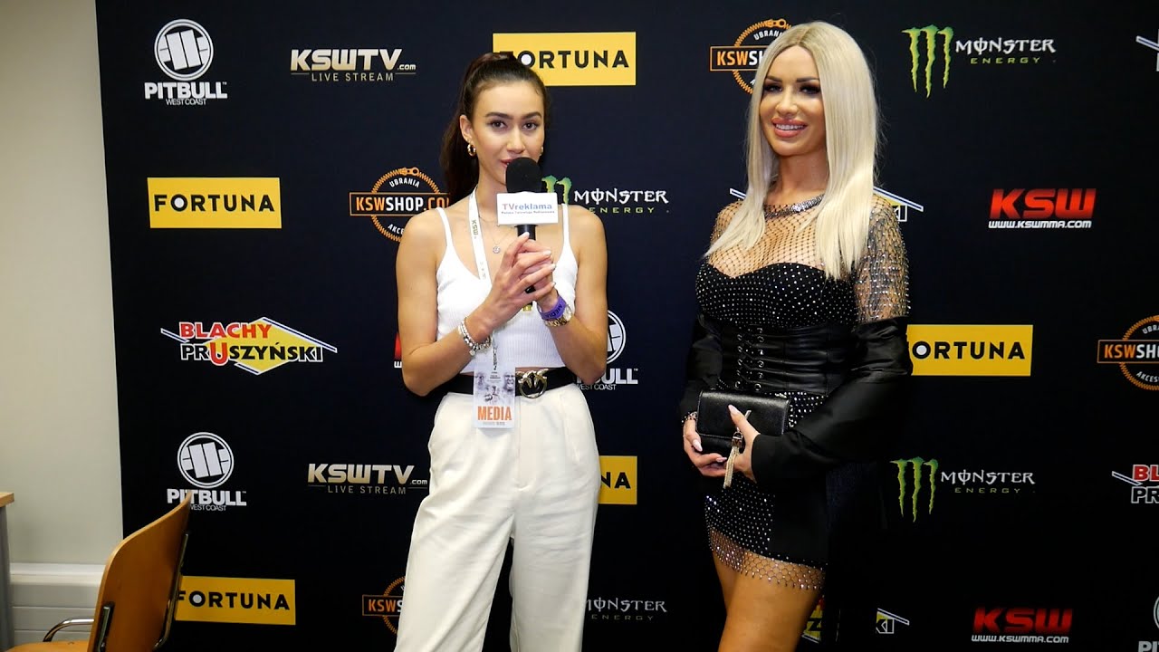 KATARZYNA CZUŁEK WPROWADZAŁAM MAMEDA CHALIDOWA JAKO RING GIRL JAK ZACZYNAŁ KARIERĘ KSW 64 YouTube