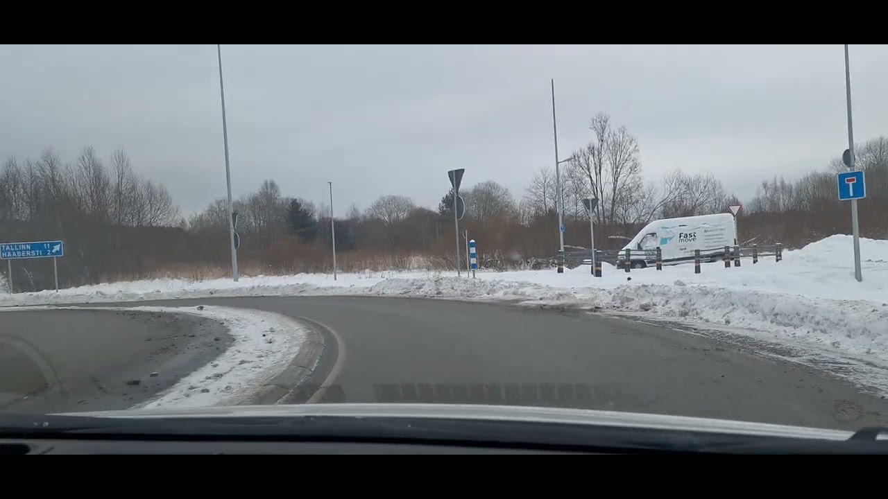 Amazing Scenic Driving from Tiskre to Tallinn🇪🇪