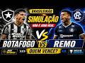 🔥 BOTAFOGO vs REMO – BATALHA ÉPICA NO BRASILEIRÃO! ⚽🔥 (SIMULAÇÃO)