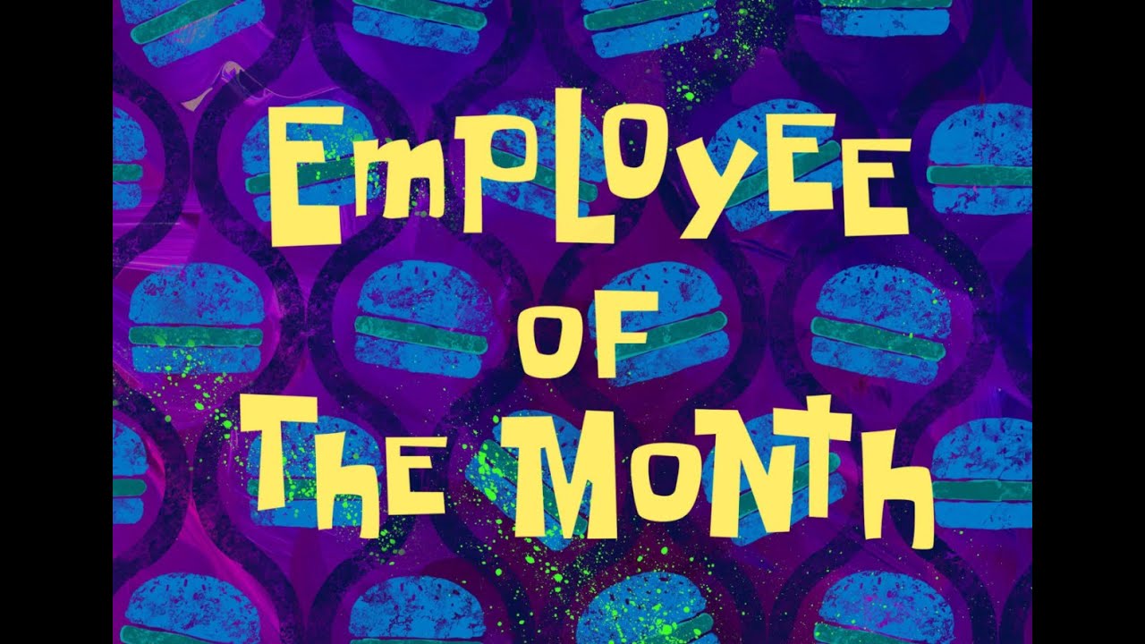 spongebob squarepants employee of the month tpb