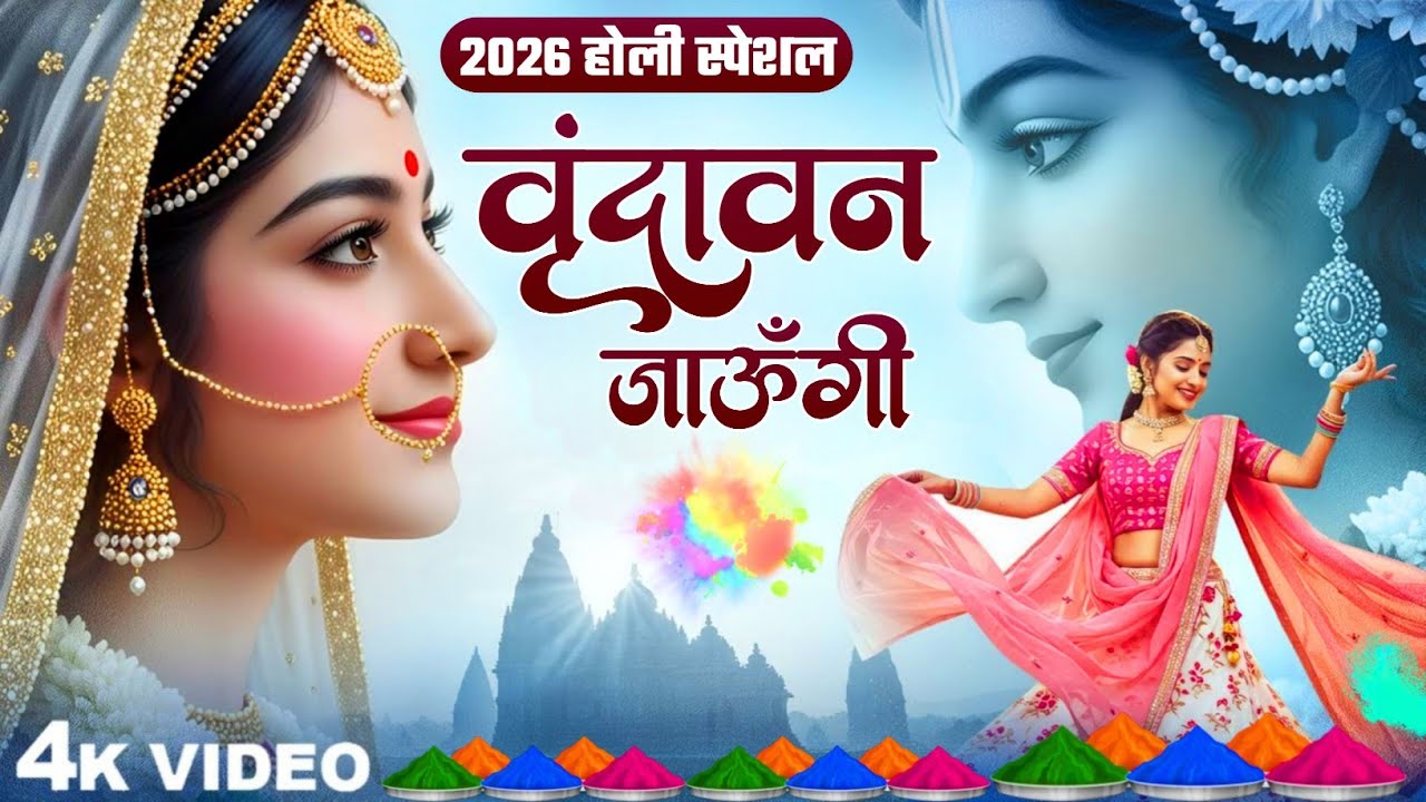 वृन्दावन जाऊँगी सखी | Vrindavan Jaungi Sakhi | Krishna Bhajan 2025 | Latest Bhajan | राधा कृष्णा भजन