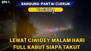 Bawa Vario LEWAT CIWIDEY MALAM HARI JARAK PANDANG BERKURANG !! Touring Bandung - Pantai Cijeruk EP.1